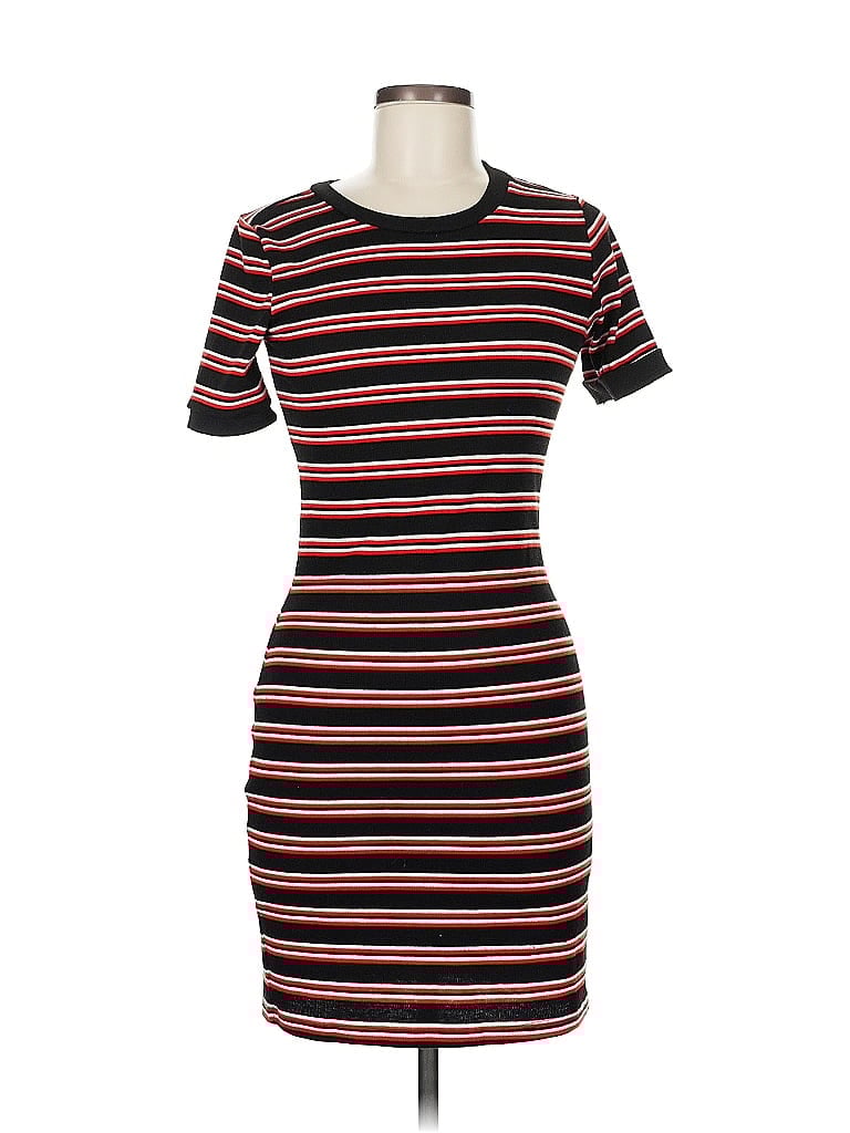 Pre-owned Divided By H&m Casual Dress In Orange