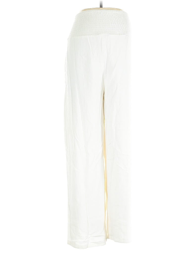 Pre-owned Unbranded Casual Pants In White