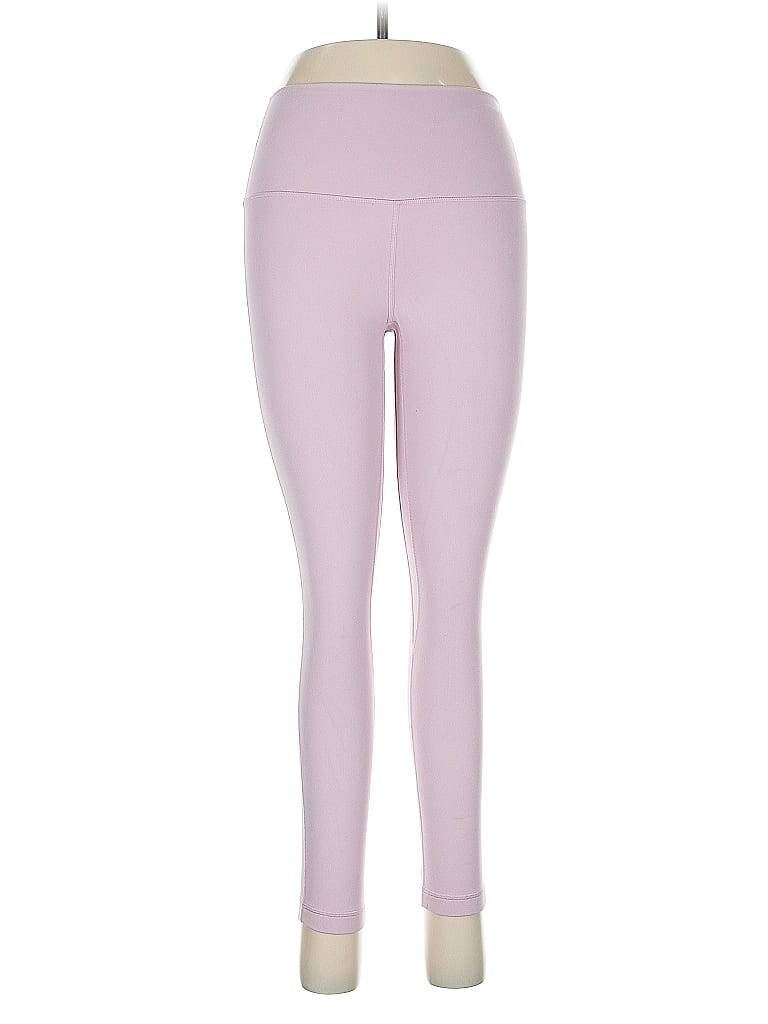 Pre-owned Lululemon Athletica Yoga Pants In Pink