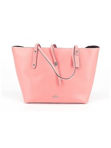 Coach Leather Tote (view 1)
