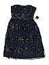 ML Monique Lhuillier 100% Nylon Blue Cocktail Dress Size 0 - photo 1