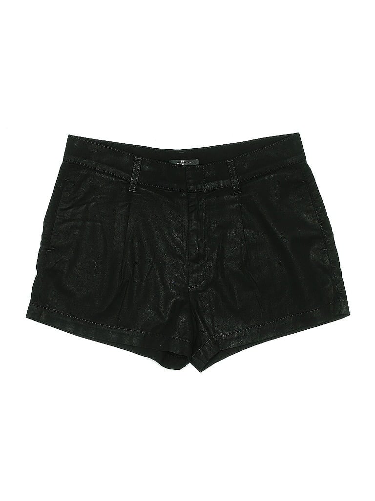 Pre-owned 7 For All Mankind Shorts In Black