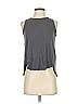 Lou & Grey for LOFT 100% Cotton Gray Sleeveless T-Shirt Size XS - photo 1