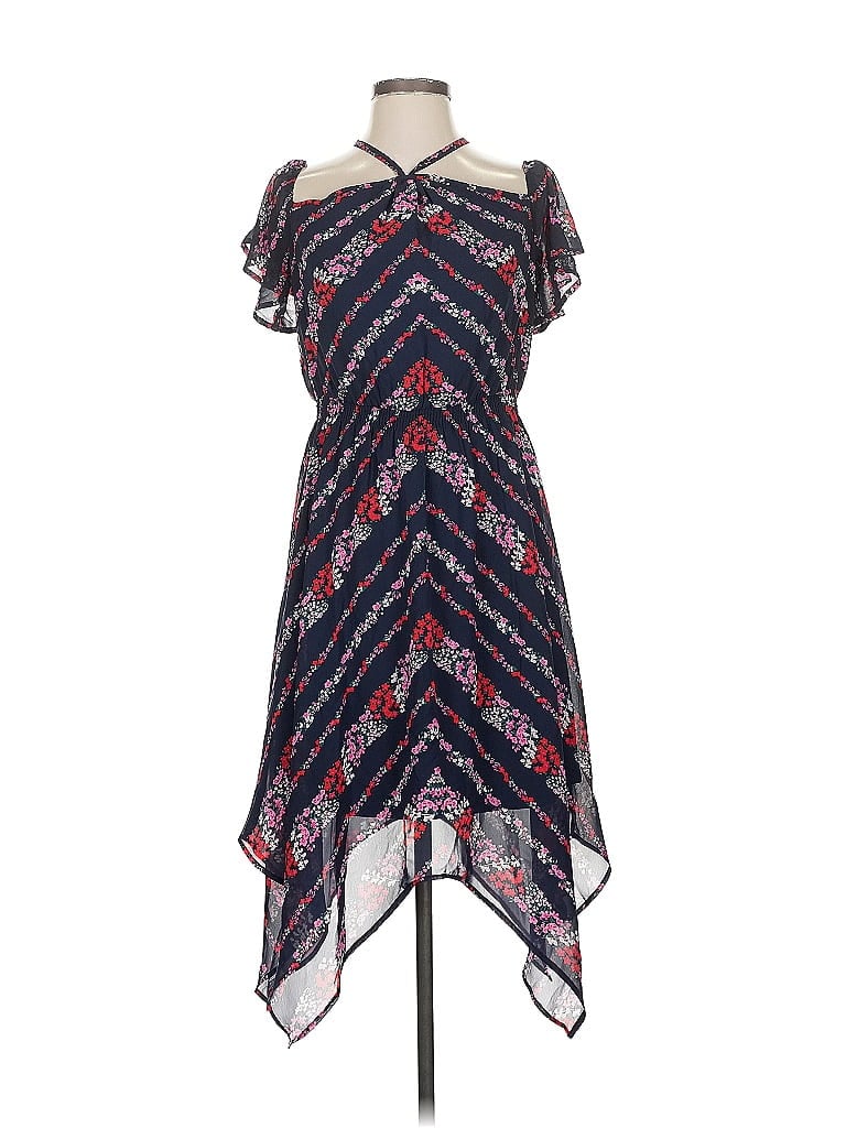 Pre-owned Maurices Casual Dress In Blue