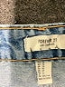 Forever 21 Tweed Blue Jeans Size 28 waist - photo 3