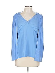 August Silk Long Sleeve Blouse