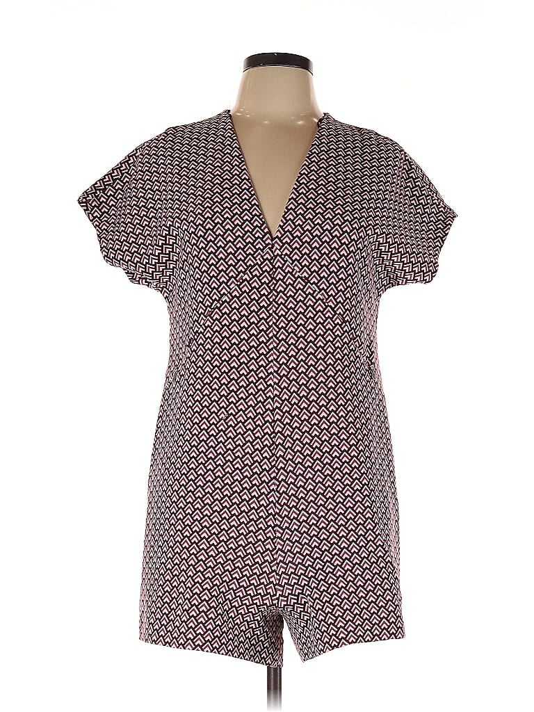 Click to view more detailed imagery on our partner's website Pre-owned Trafaluc By Zara Romper In Burgundy
