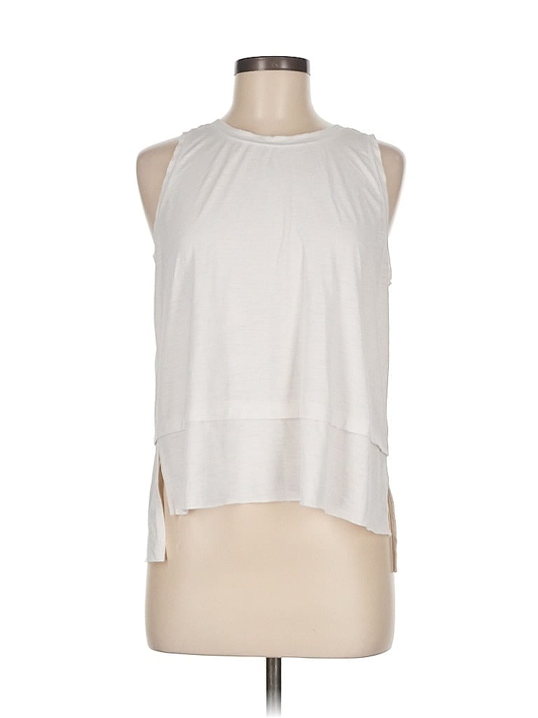 Pre-owned Calia By Carrie Underwood Sleeveless T-shirt In Silver