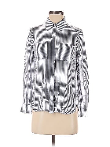 White House Black Market Long Sleeve Button-Down Shirt (view 1)