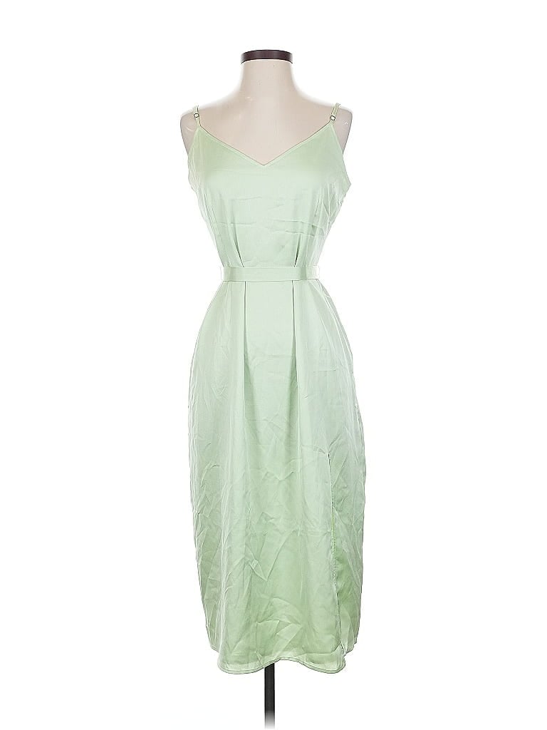 Click to view more detailed imagery on our partner's website Pre-owned Abercrombie & Fitch Cocktail Dress In Green