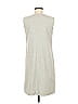 Ann Taylor Solid Gray Casual Dress Size 6 - photo 2