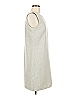 Ann Taylor Solid Gray Casual Dress Size 6 - photo 4