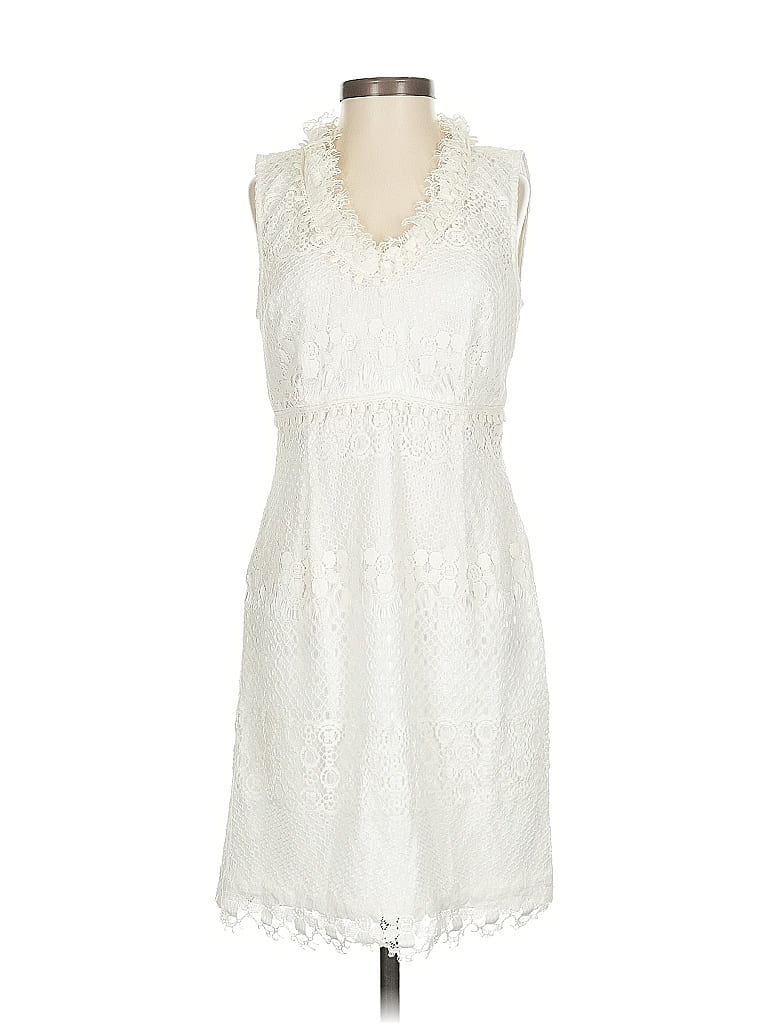 Pre-owned Nine West Cocktail Dress In White