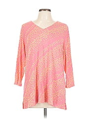 Belle By Kim Gravel 3/4 Sleeve T Shirt