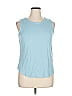 Cupio Blue Sleeveless T-Shirt Size XL - photo 1