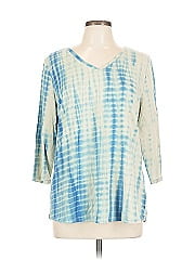 Belle By Kim Gravel 3/4 Sleeve T Shirt