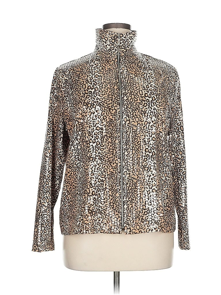 Pre-owned Misook Jacket In Gold