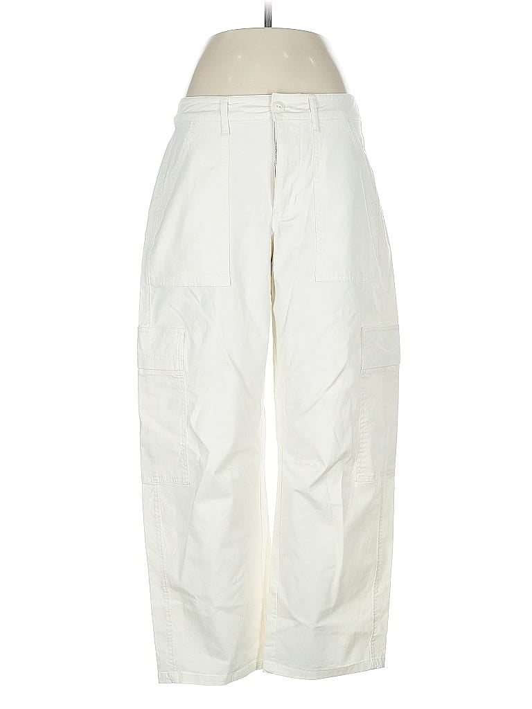 Pre-owned Universal Thread Cargo Pants In White