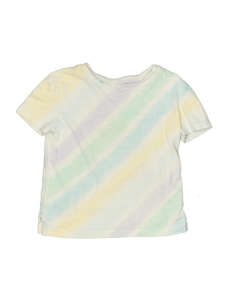 Pre-owned Gap Kids' Short Sleeve T-shirt In White