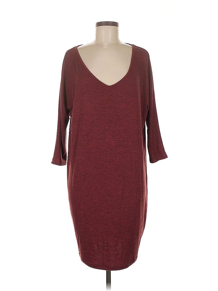 Pre-owned Old Navy Casual Dress In Burgundy