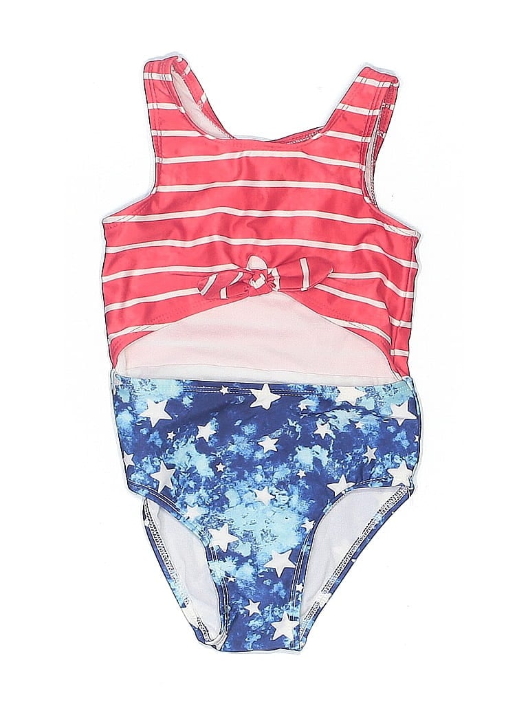 Pre-owned Cat & Jack Kids' One Piece Swimsuit In Pink