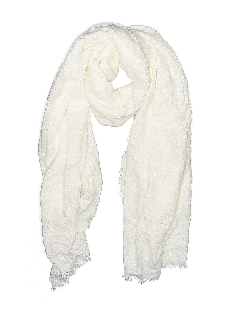 ZARA Pre-owned Scarf In White