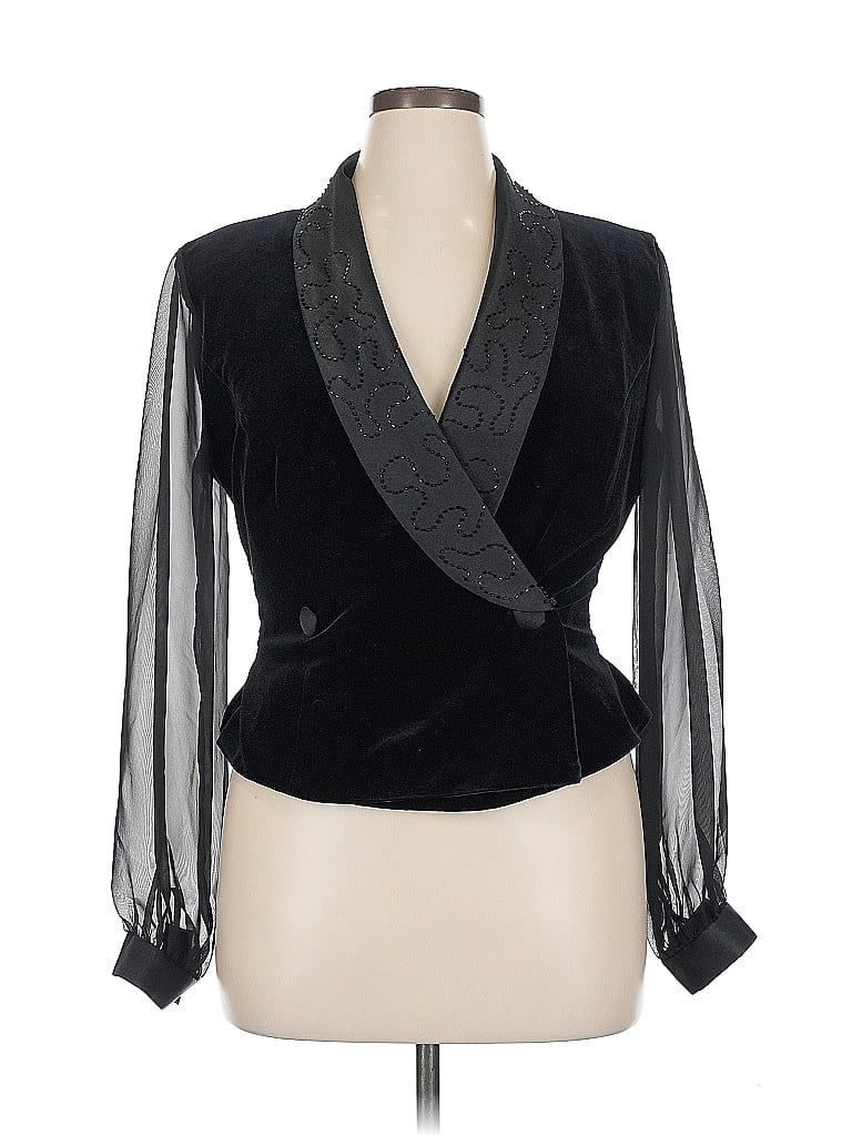 Pre-owned Ronni Nicole Jacket In Black