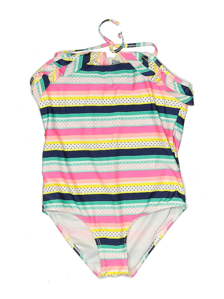 Pre-owned Jantzen One Piece Swimsuit In Pink