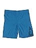 Under Armour 100% Polyester Solid Blue Board Shorts Size S (youth) - photo 1