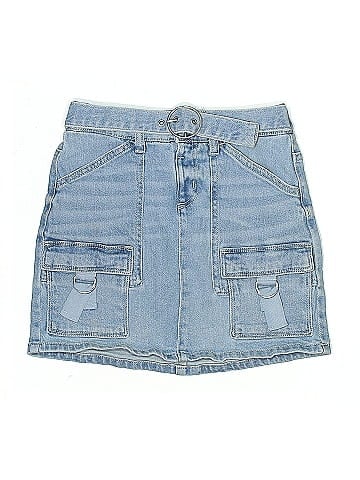 Justice Denim Skirt (view 1)