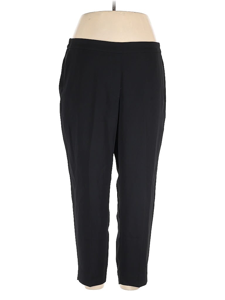 Pre-owned J.crew Factory Store Active Pants In Black