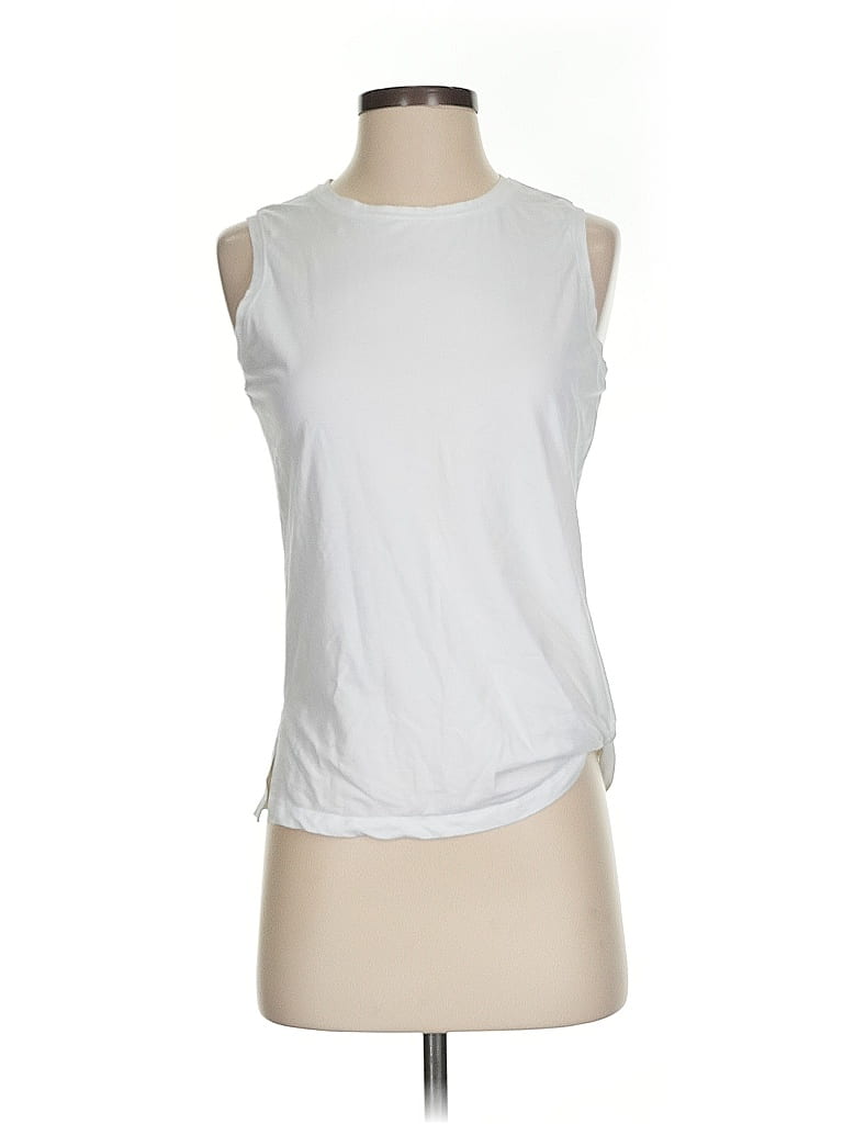 Pre-owned Baleaf Sports Sleeveless T-shirt In White