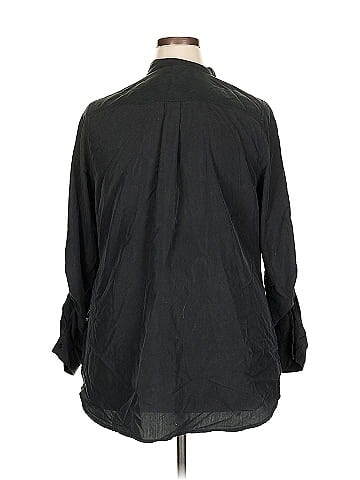 Lane Bryant 3/4 Sleeve Button-Down Shirt (view 2)
