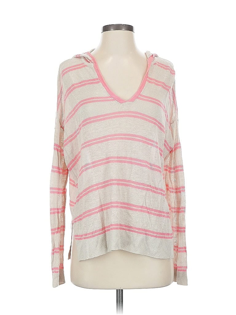 Pre-owned Ann Taylor Loft Pullover Sweater In Pink