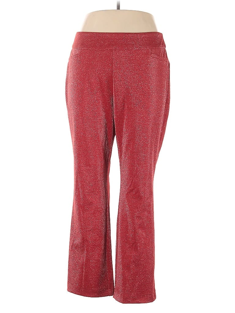 Pre-owned Ny & C Active Pants In Red