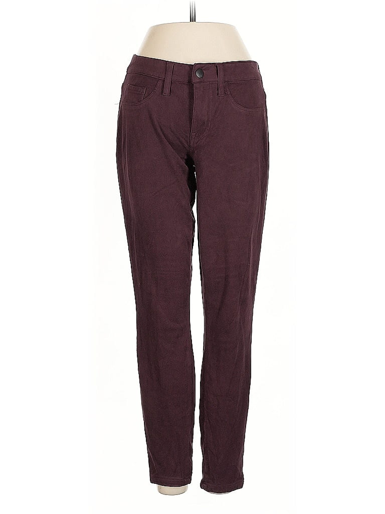 Pre-owned Mossimo Casual Pants In Burgundy