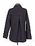 Samuel Dong 100% Polyester Tweed Gray Coat Size M - photo 2