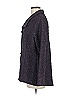 Samuel Dong 100% Polyester Tweed Gray Coat Size M - photo 5