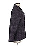 Samuel Dong 100% Polyester Tweed Gray Coat Size M - photo 4