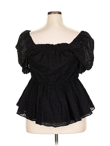 CCX by City Chic Short Sleeve Blouse (view 2)