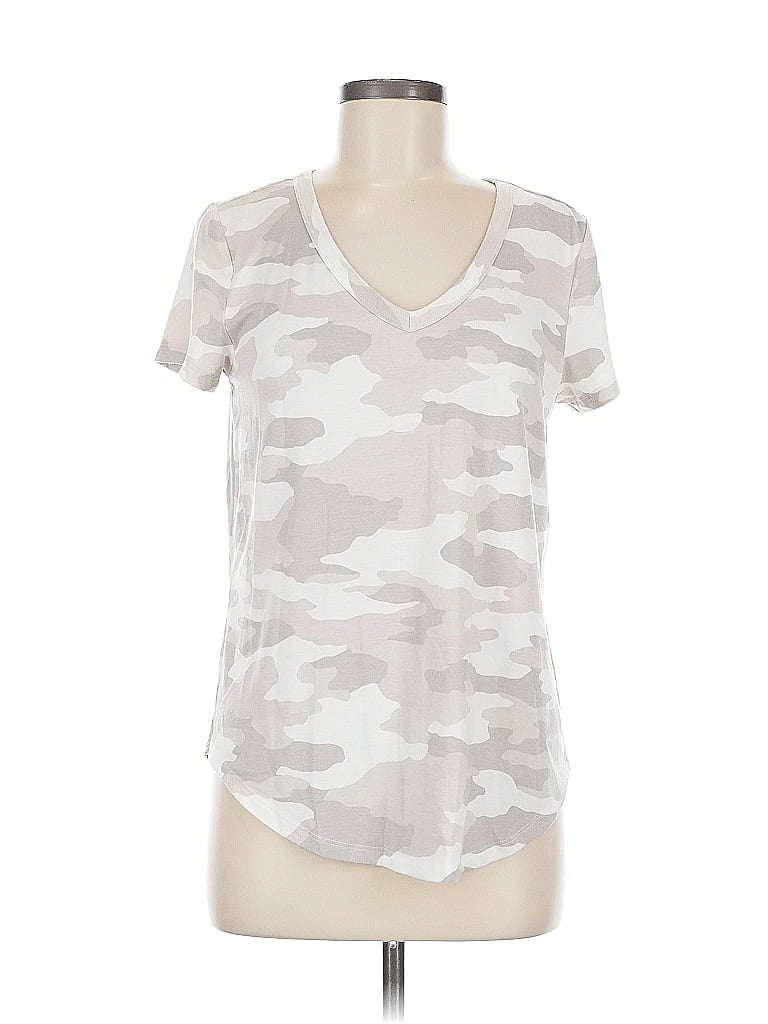 Pre-owned Sonoma Goods For Life Short Sleeve T-shirt In Silver