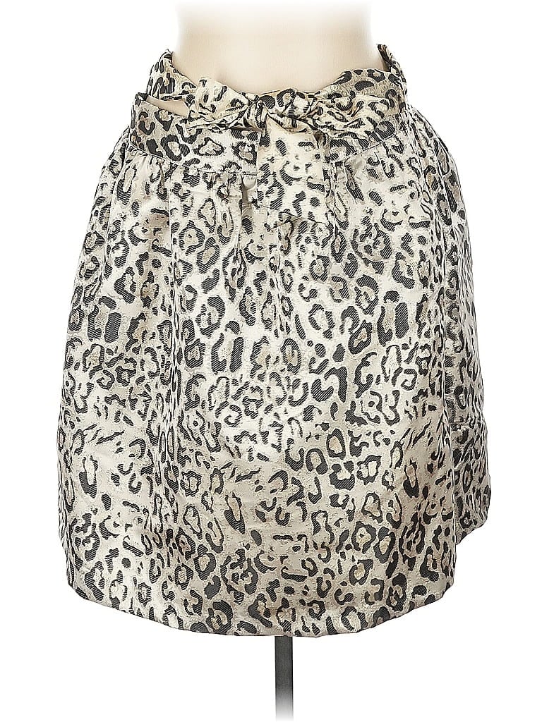 Crown & Ivy Casual Skirt In Animal Print