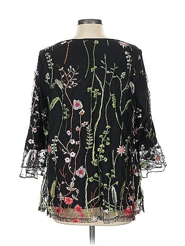 BLOOMCHIC 3/4 Sleeve Blouse (view 2)