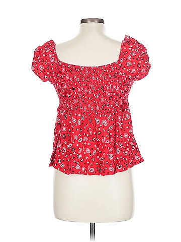 No Boundaries Short Sleeve Blouse (view 2)