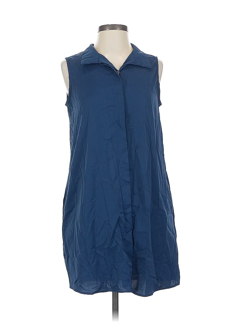 UNBRANDED Pre-owned Sleeveless Blouse In Blue