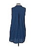 Unbranded 100% Polyester Blue Sleeveless Blouse Size XS - photo 2