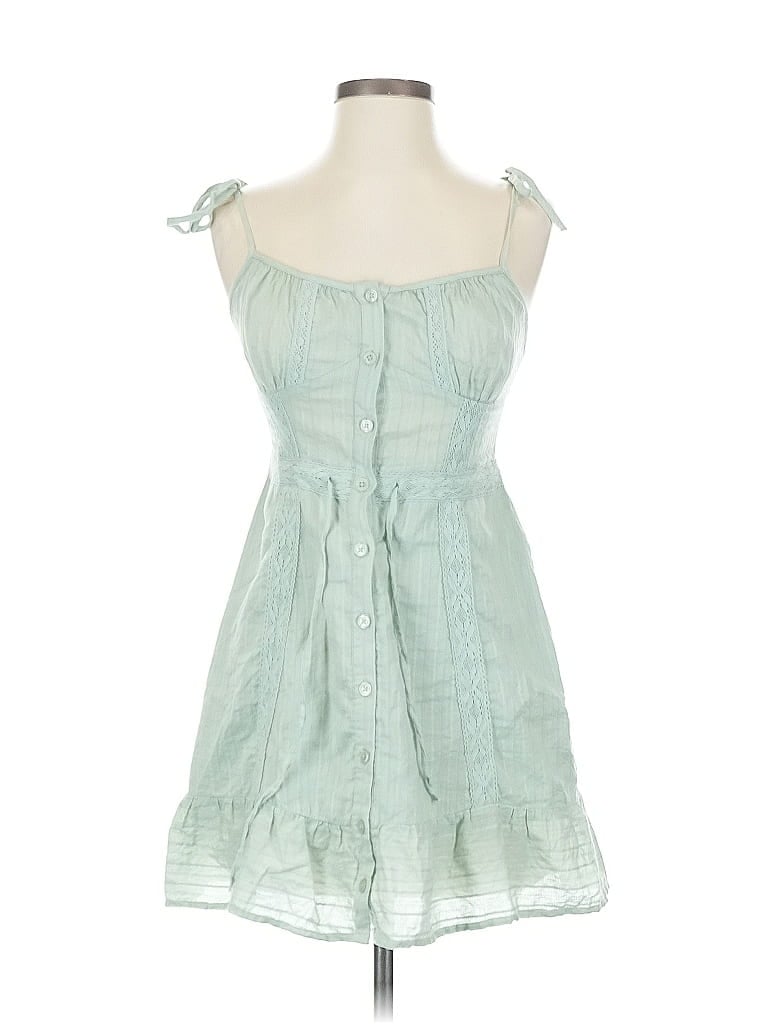 Pre-owned Asos Design Casual Dress In Green