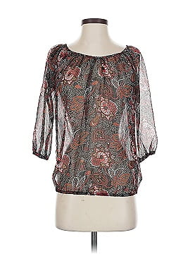 K. By Kersh 3/4 Sleeve Blouse