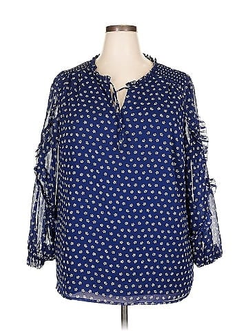Talbots 3/4 Sleeve Blouse (view 1)