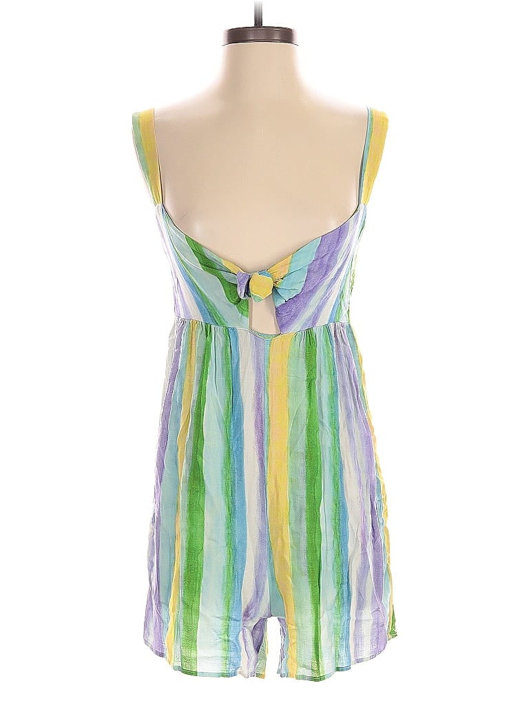 ZARA Pre-owned Romper In Blue